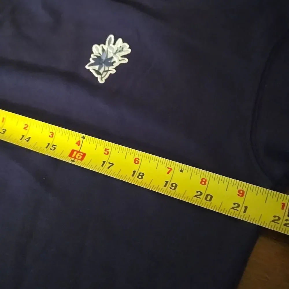 Goodfellow & Co Dark Blue Crewneck Sweatshirt Mens Small Oversized Unisex
